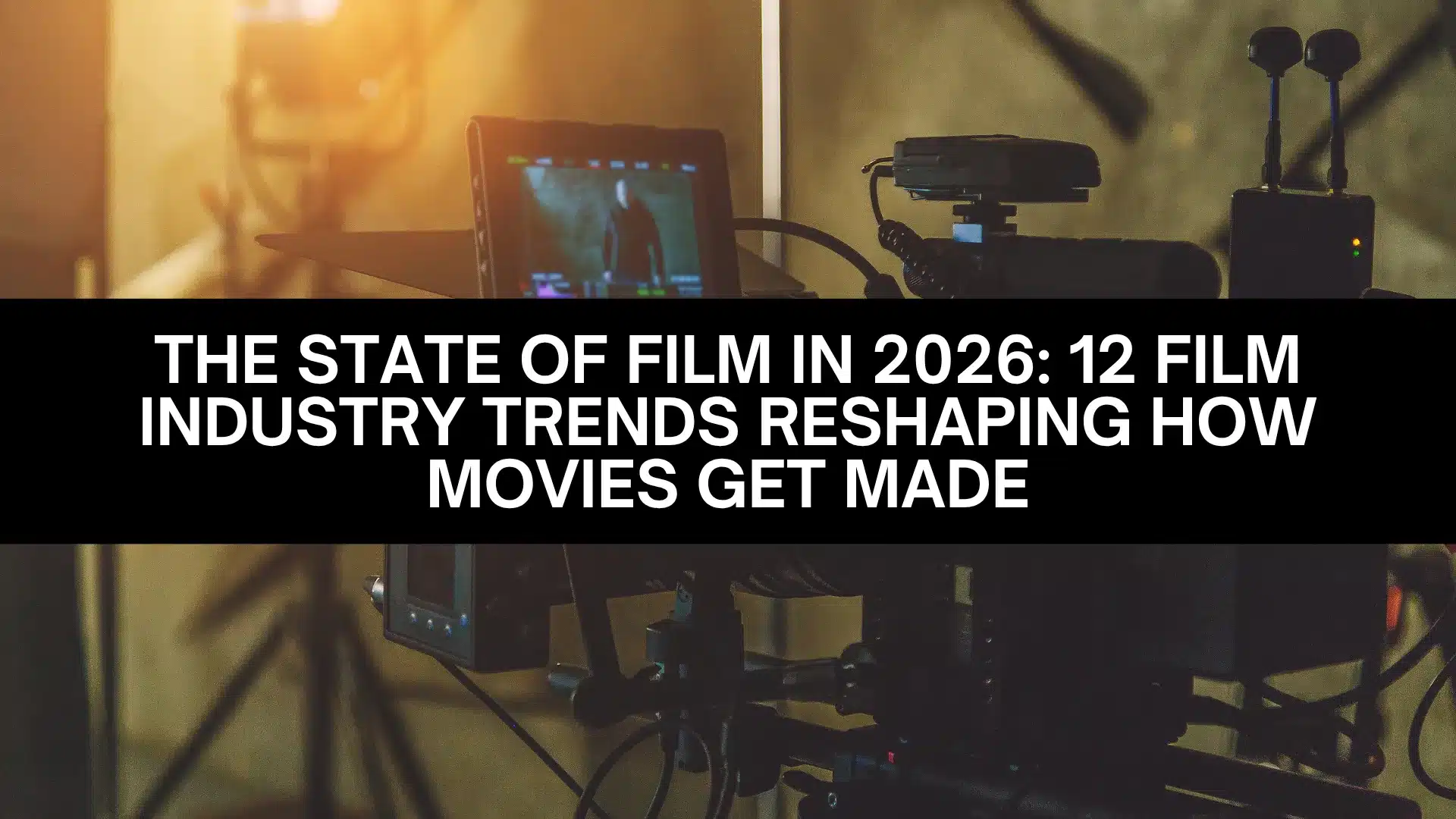 The State of Film in 2026: 12 Film Industry Trends Reshaping How Movies Get Made